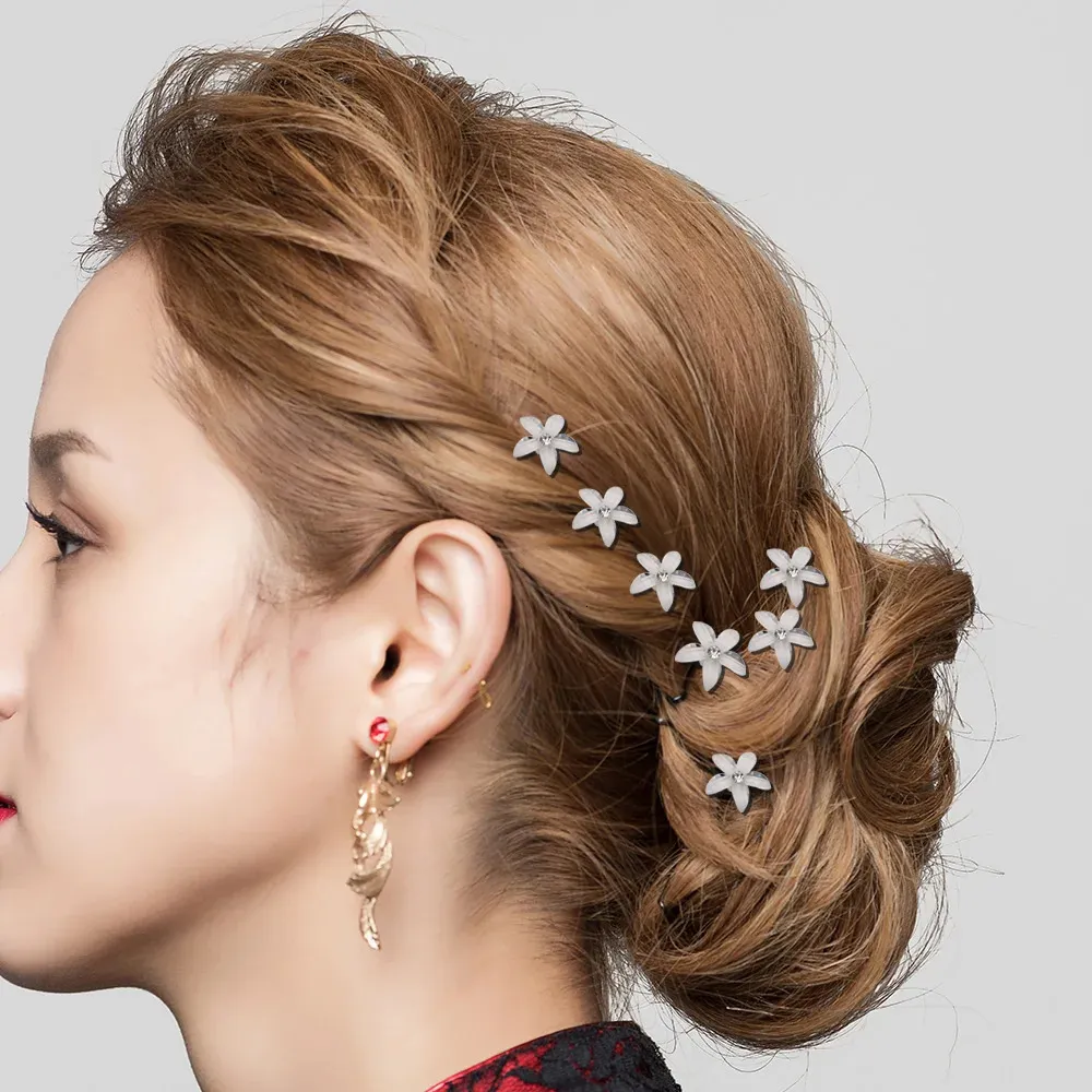 Clips Barrettes Crystal Pearl Hairpin Vine Tiaras Head Piece Comb Headband Hairpins Hairbands Accessories Wedding Bridal_voghion.com