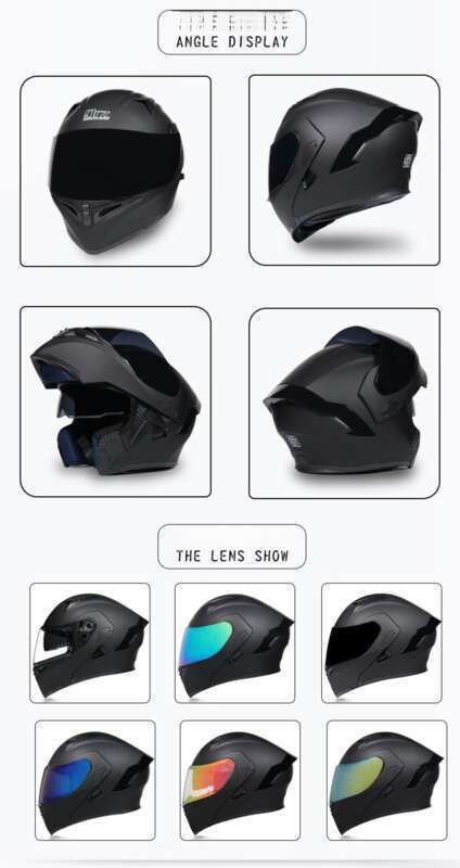Orz Motorrad-Integralhelm mit offenem Gesicht, Tail Wing Knight, Bluetooth-Motorrad, personalisierbar für den Winter für Männer und Frauen_voghion.com