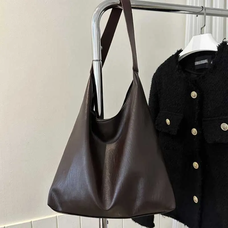 Borsa a spalla classica in pelle donna grande borsa da ufficio_voghion.com