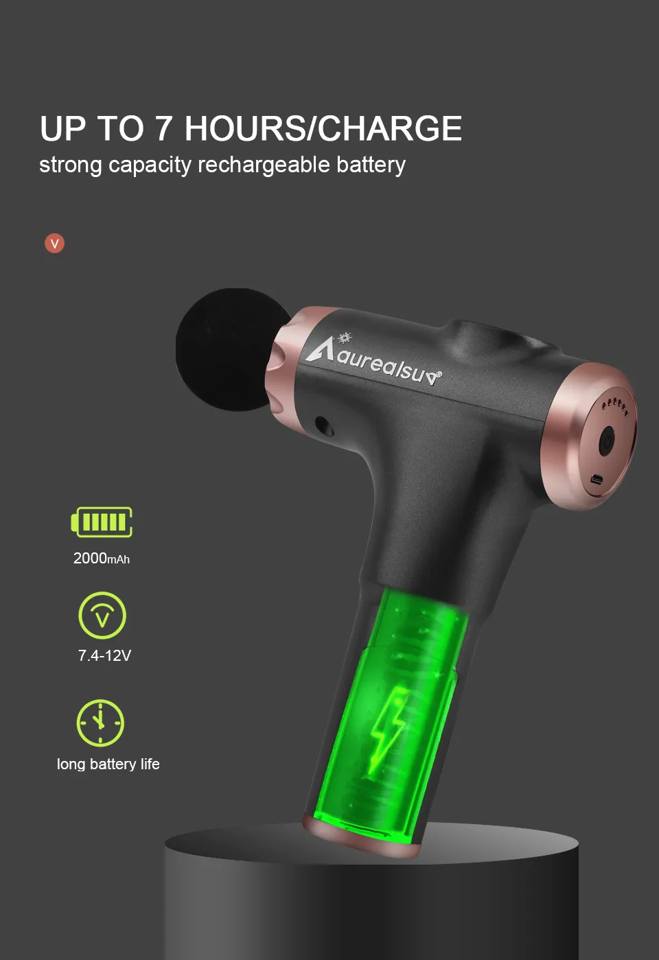 Deep Tissue Massager - Body Pain Relief_voghion.com