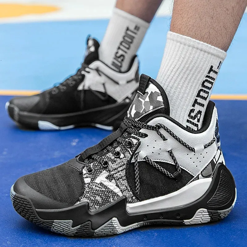 High Sneakers Couple Basketball Top for Men and Women Male Footwear Outdoor Sports Tennis Shoes_voghion.com