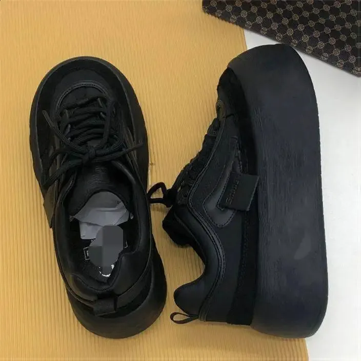 Chunky Platform Vulcanized Sneakers For Women Warm Winter Boots_voghion.com