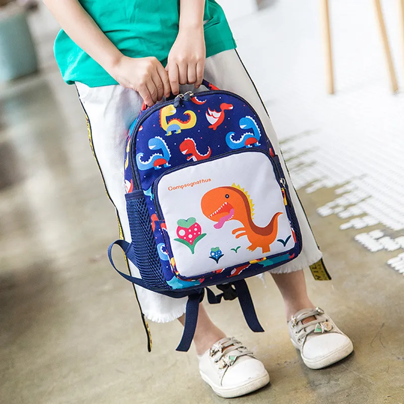 Rucksack Kindergarten Mädchen Jungen Schule Cartoon Kinder Schultern Baby Snacks Taschen verhindern Kinder verloren Seil_voghion.com