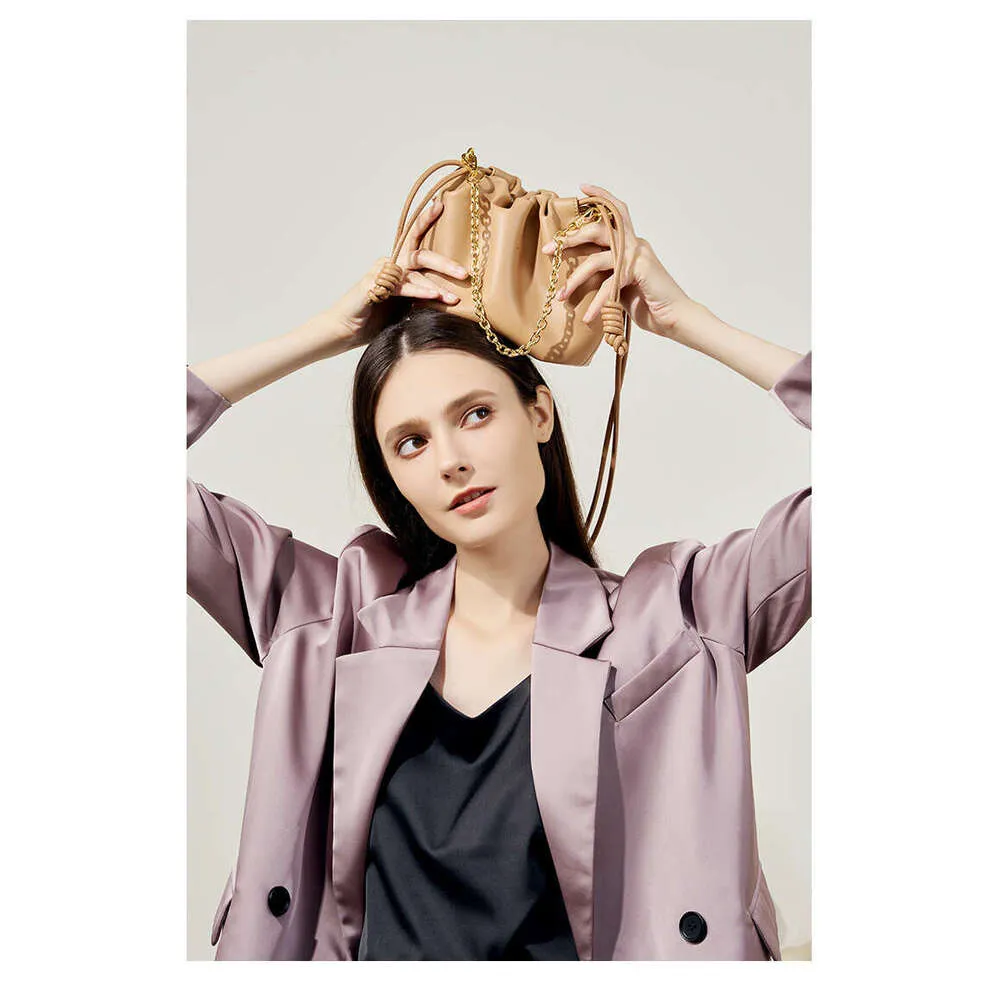 High quality genuine leather chain shoulder designer shaped handbag folding women's brand crossbody large capacity cloud_voghion.com