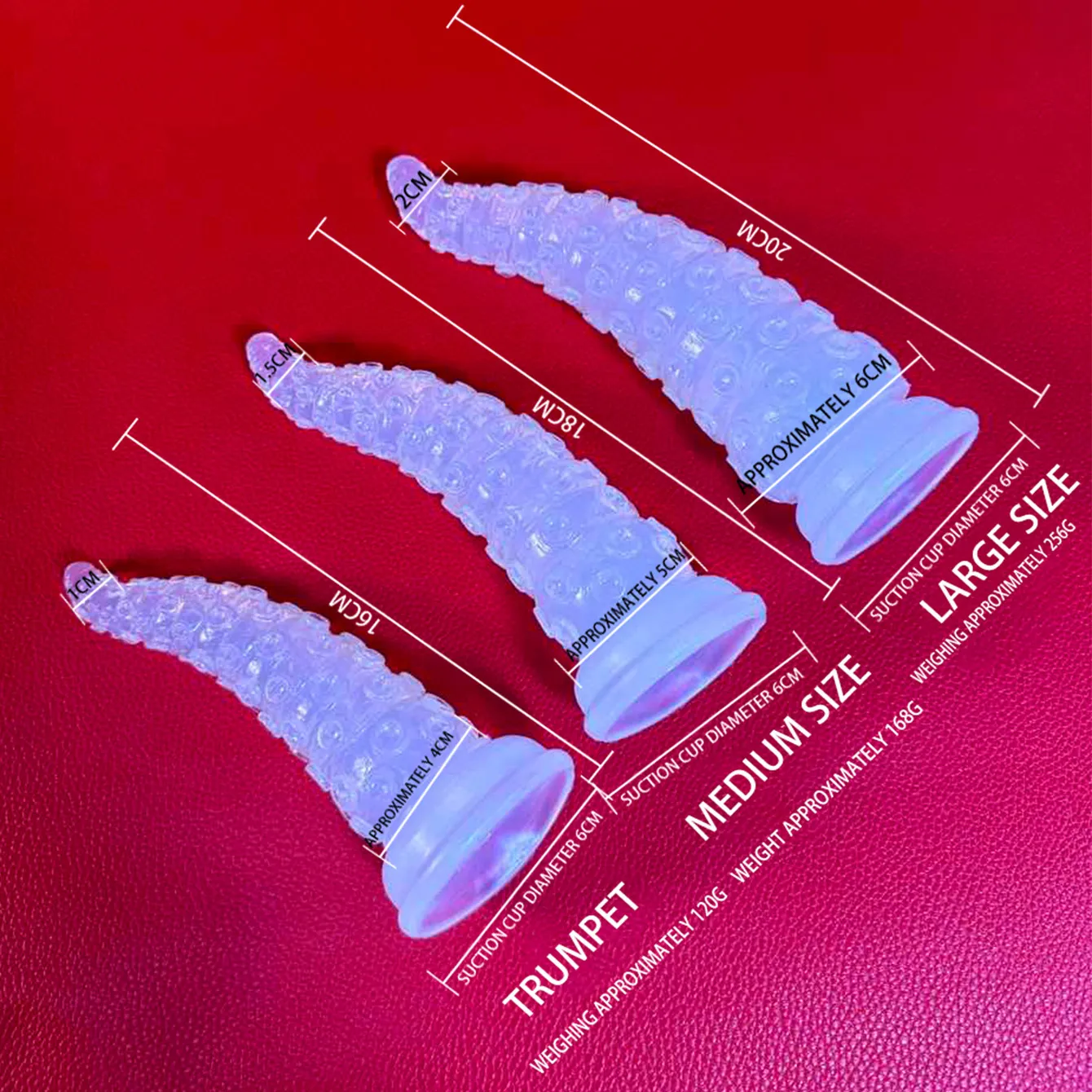 9i Dildo Künstlich geformtes Masturbationsgerät für Frauen Erwachsene Lieferungen Magic Dragon Transparenter Butt Plug_voghion.com