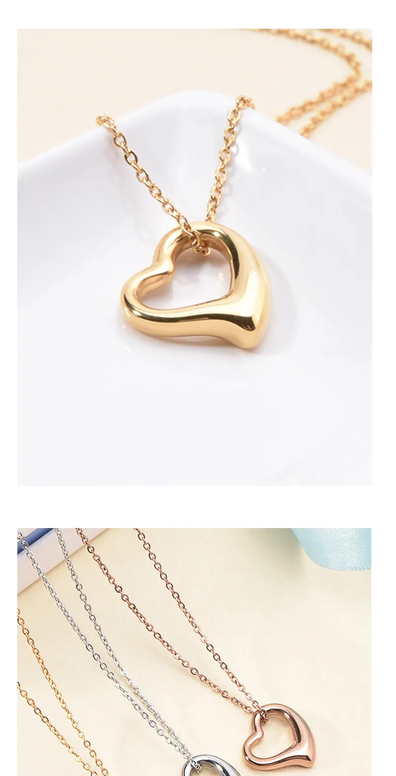 Hose Halsketten Damen Hals Schmuck Valentinstag Göttin Geschenk Schlüsselbein Kette Mini Herz Pfirsich Halskette Für_voghion.com