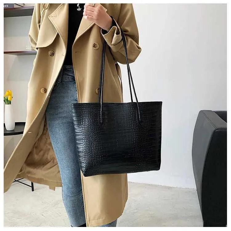 Große Umhängetasche aus PU-Leder für Frauen, Trend-Designer, Damenmode, Handtaschen, Geldbörsen sC241108_voghion.com