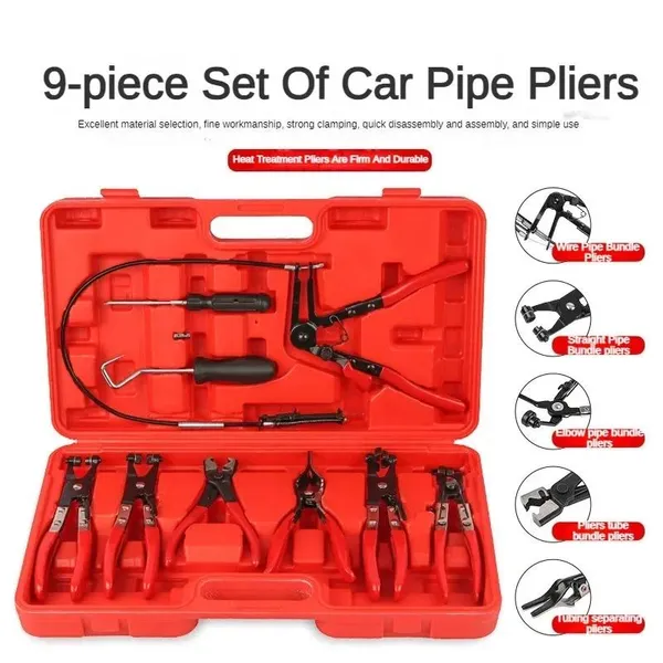 Set pinze per fascette stringitubo per tubi acqua e olio_voghion.com