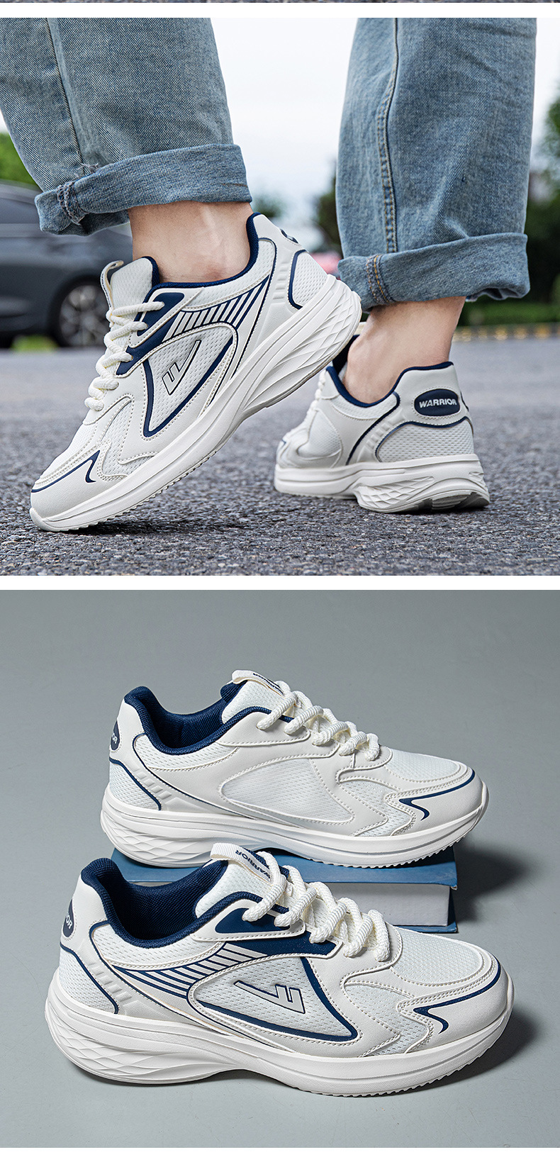 Dad's Instagram Spring and Autumn 2024 New Men's Mesh Black Sports Trendy _voghion.com