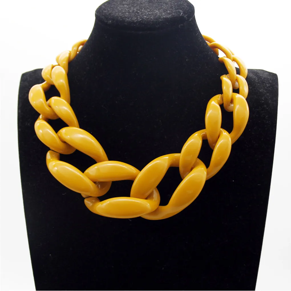Collier ras du cou tendance en résine pour homme, pendentif, bijou, ornement, cadeau, accessoire, anniversaire_voghion.com