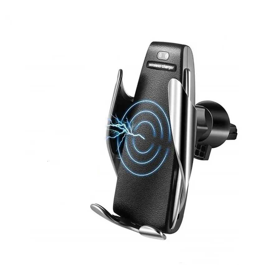 Top Of The Line Automatic Clamping 10W Qi Wireless Car Charger With 360 Degree Rotating Ventilation Port Installation_voghion.com