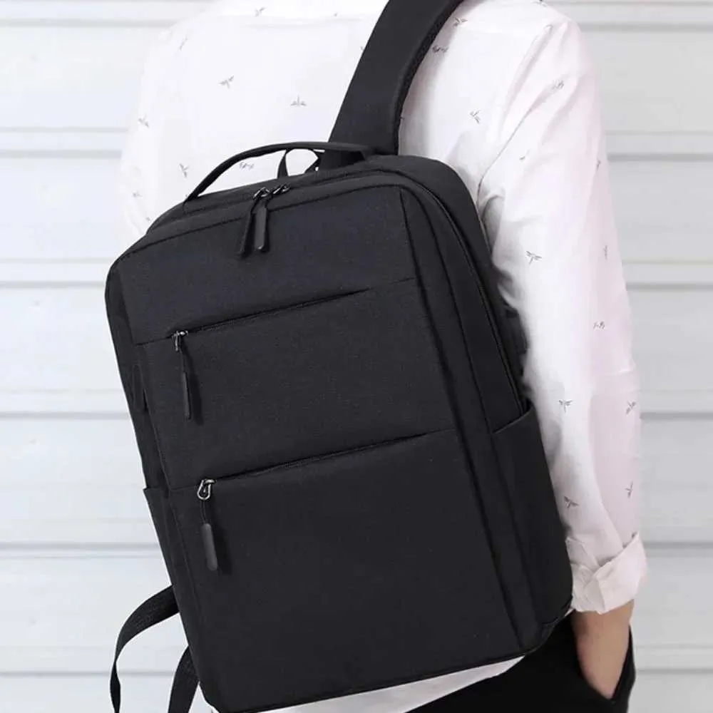 2024 Sacs imperméables multifonctionnels pour hommes pour sac à dos pour ordinateur portable d'affaires masculin Sac à dos de chargement USB Sac à dos en nylon décontracté_voghion.com