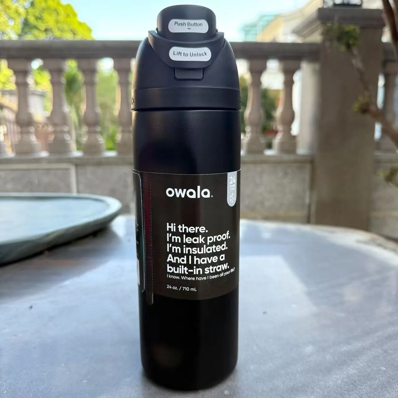 Chaleira esportiva para frutas - 700ml ｜ Canudo e alça ｜ Estética UE_voghion.com