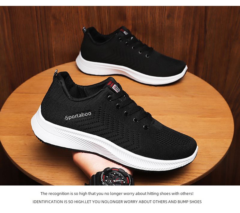 Shoes Wholesale 2023 Autumn Comfortable Breathable Fly Wov M's Fashion Wear-resistant Running Shoes Casual Sneaker_voghion.com