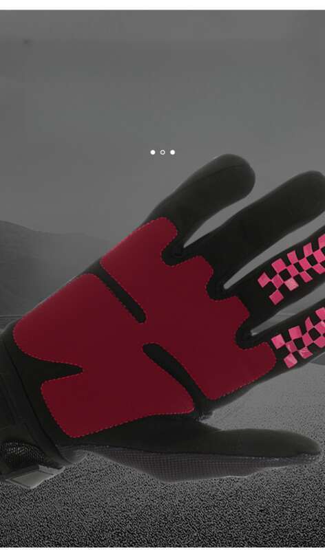 Nové dotykové obrazovky Skull Joint Rose Ghost Claw venkovní teplé a protiskluzové motocyklové jezdecké rukavice_voghion.com