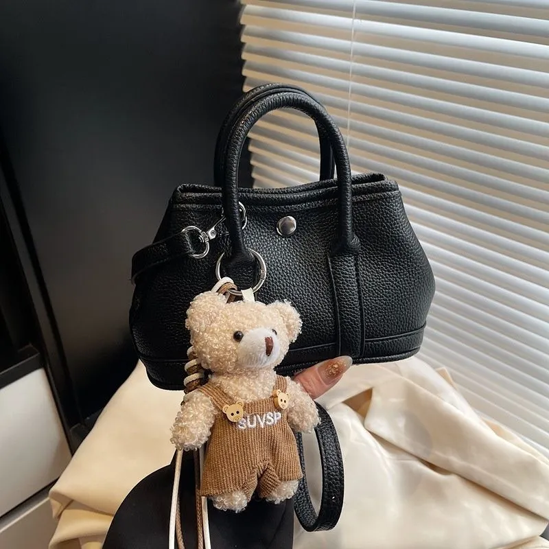 Free Shipping 2025 New Designer Fashion Commuter Litchi Pattern Women's Handheld Single Shoulder Diagonal Cross Trendy_voghion.com