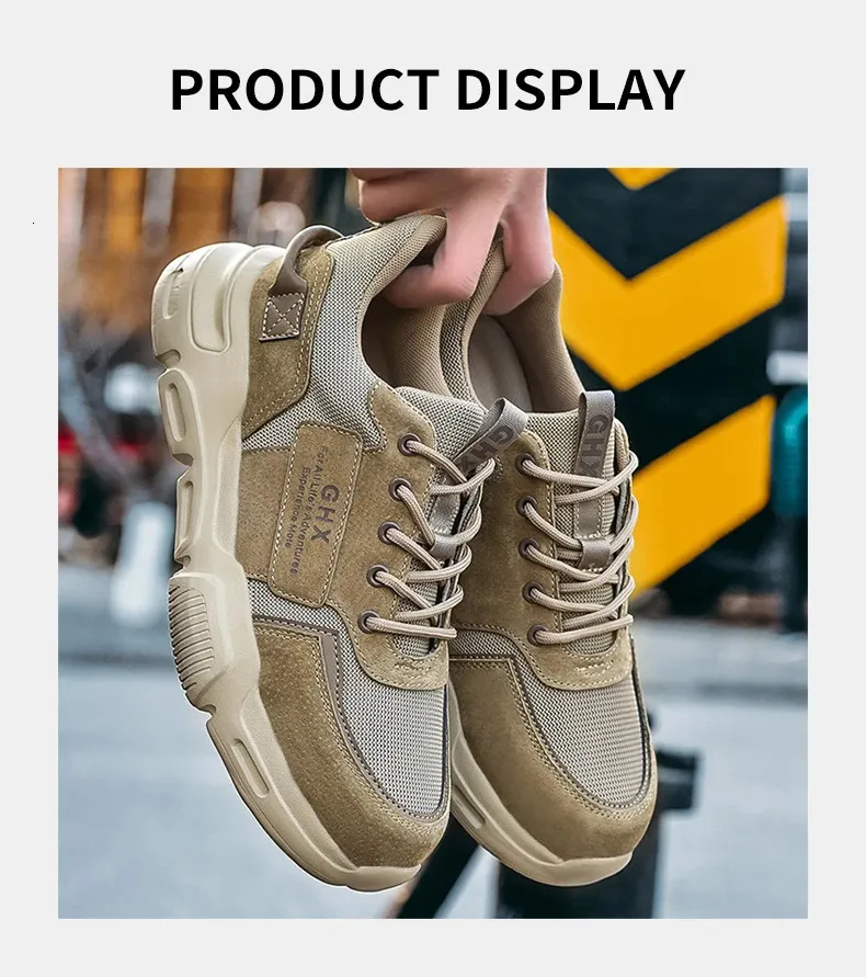Chaussures de sécurité pour homme avec embout en acier renforcé_voghion.com