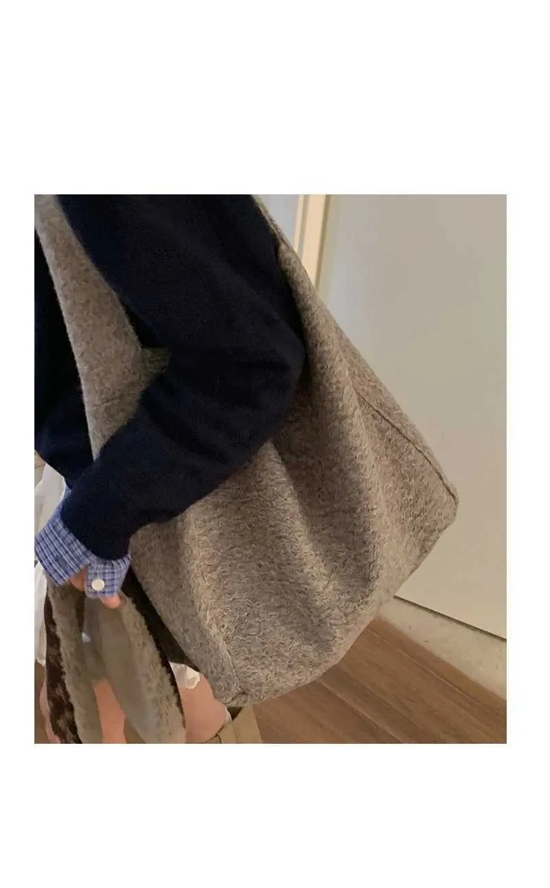 Dames schoudertas tweed retro luipaardprint herfst winter_voghion.com