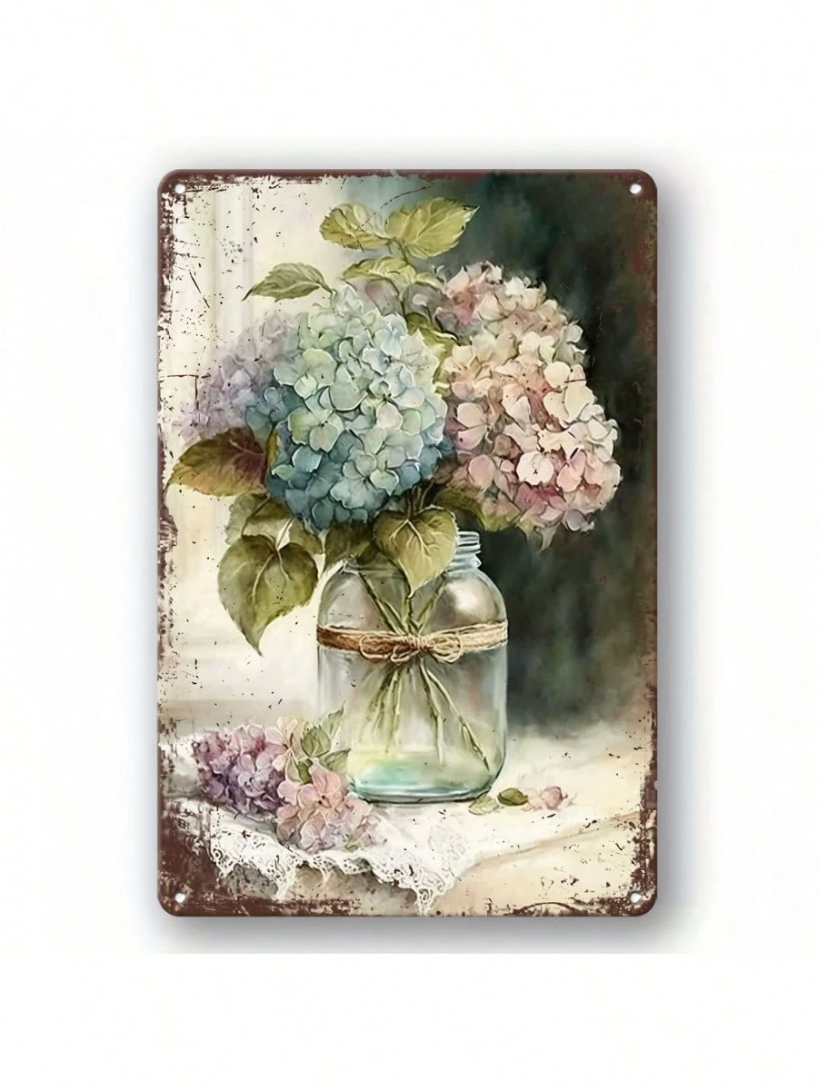 Vintage-Metallschild – wasserfeste Wanddekoration, für Zuhause, Garten, Küche, Café, Bar, Badezimmer, Schlafzimmer, 20 x 30 cm (8 x 12 Zoll)_voghion.com