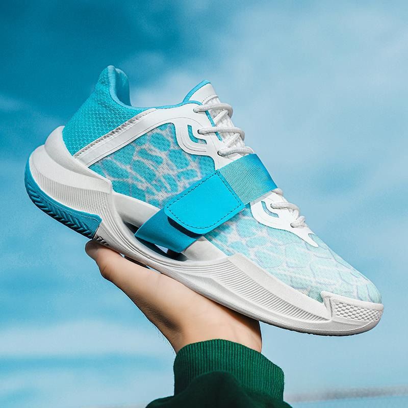 Basketball-Schuhe Herren im Sommer neue Herrenschuhe mit Stickstoff-Technologie, niedrige, solide Sportschuhe für Jungen_voghion.com