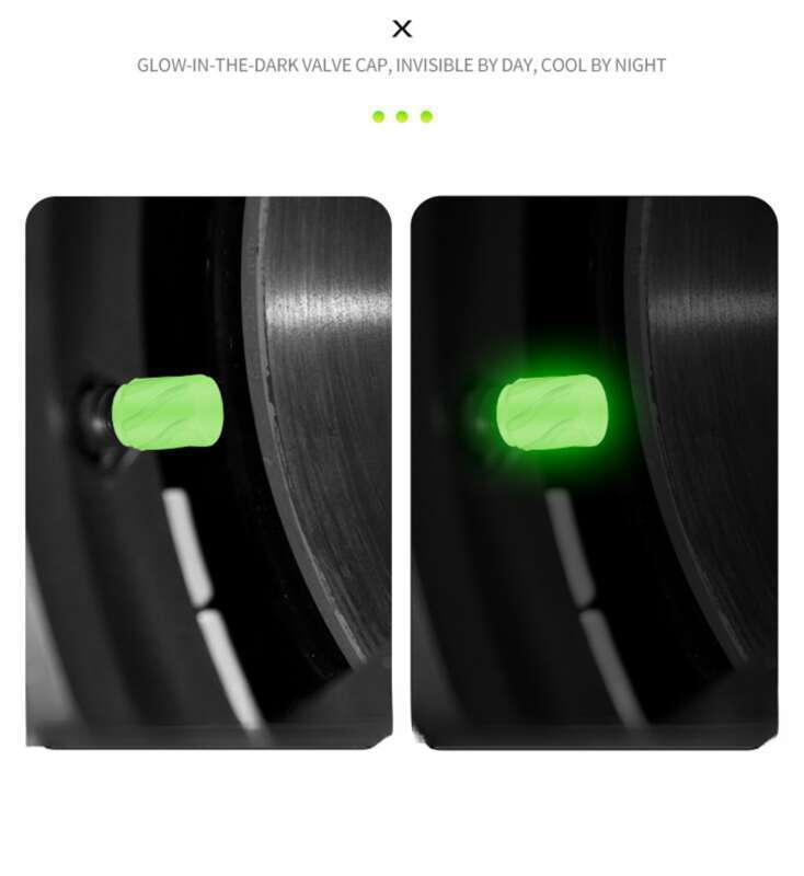 New Luminous Valve Cap For Electric Vehicles, Motorcycles, And Tires_voghion.com
