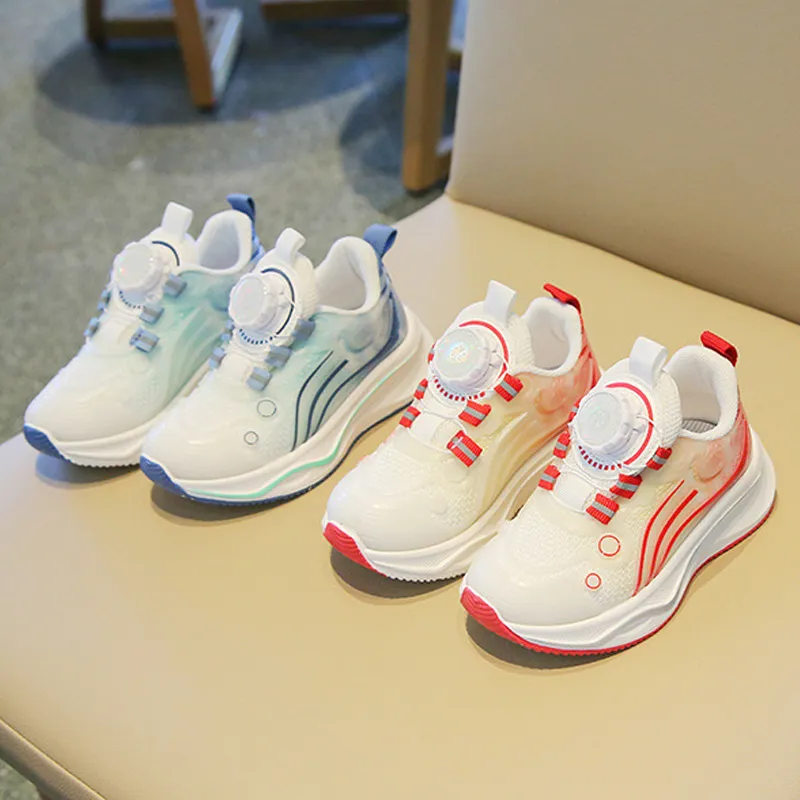 Kid Sneakers Basketball Children's Training Athletic Happysteps Boys Girls Non-Slip Running Trainers Toddler Tennis_voghion.com
