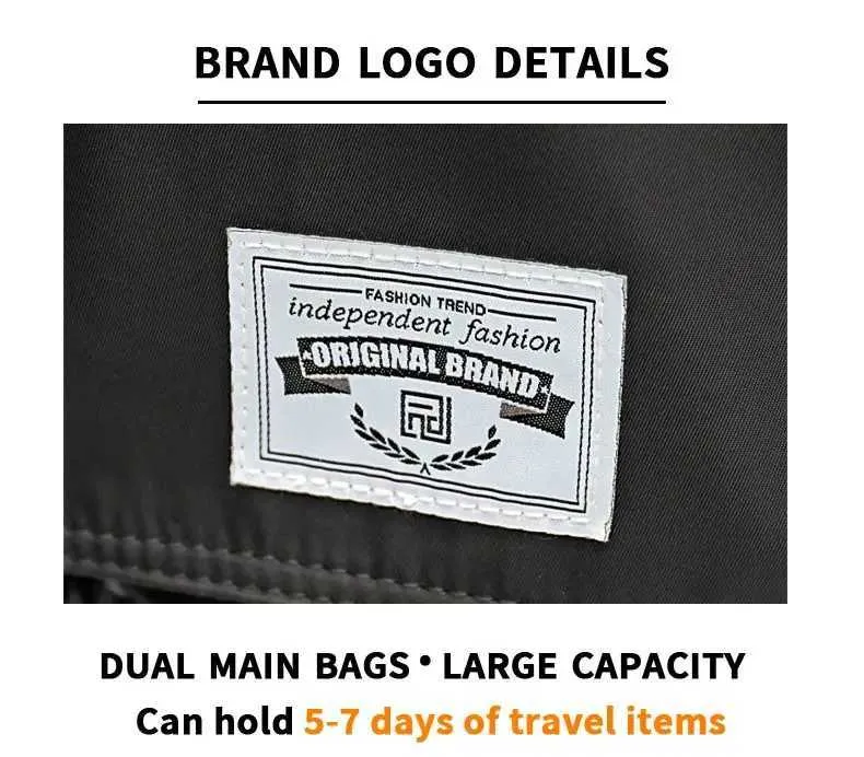 Zaino da viaggio sportivo 3 in 1 convertibile espandibile impermeabile di grande capacità per uomo con parte superiore arrotolabile e antifurto per laptop da 17 pollici_voghion.com