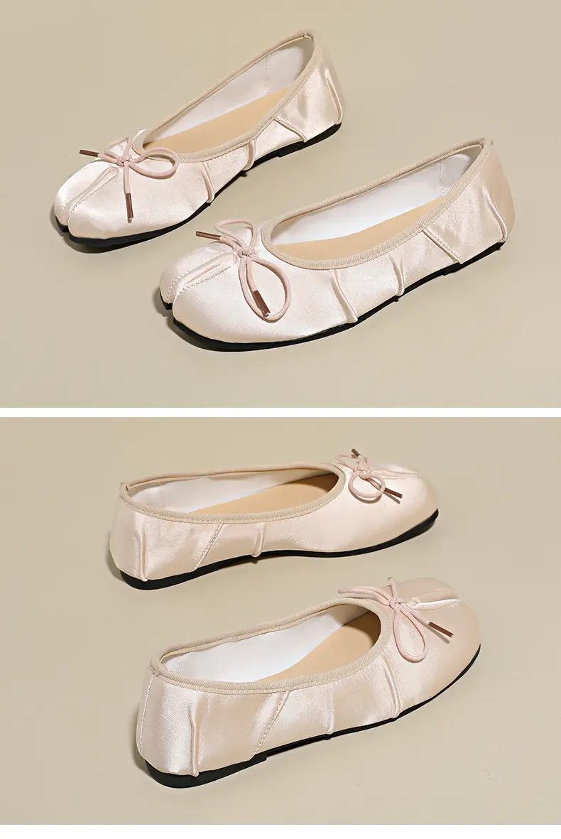 Versatile Women's Ballet Flats Elegant Mary Jane Leather Shoes_voghion.com