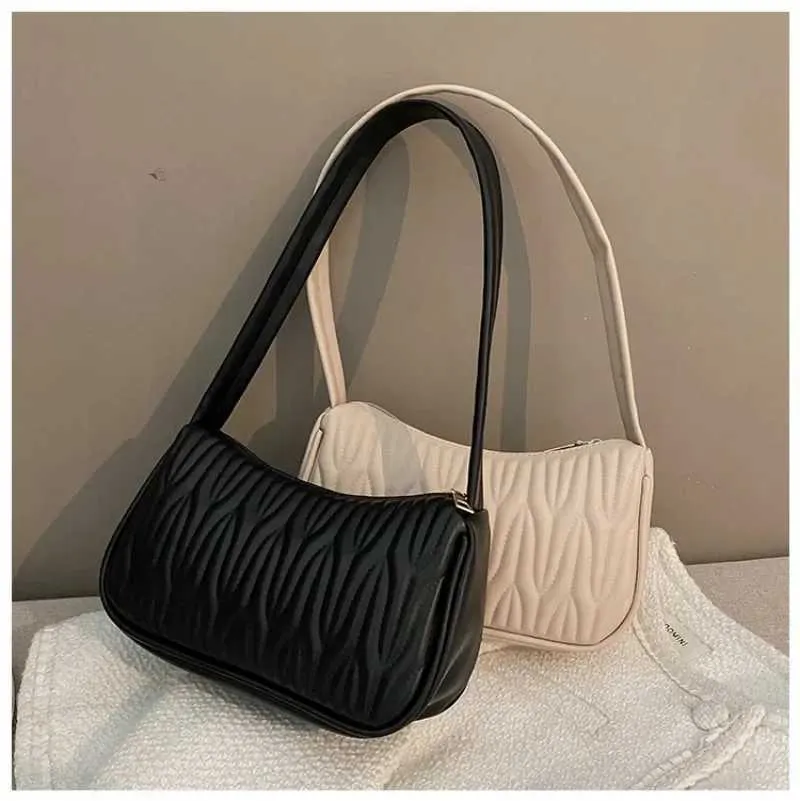 Fashion Ladies New Underarm 2022 Autumn Solid Color Shoulder Small Square Bag Pu Handbag sC241108_voghion.com