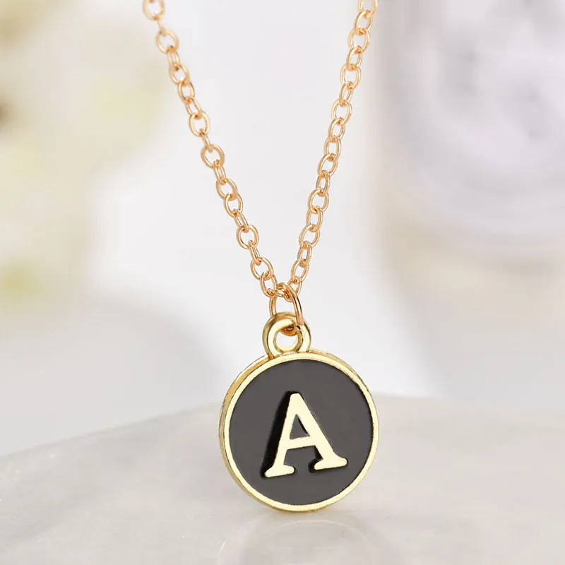 Collier initiales alphabet pendentif lettre pour femme bijoux_voghion.com