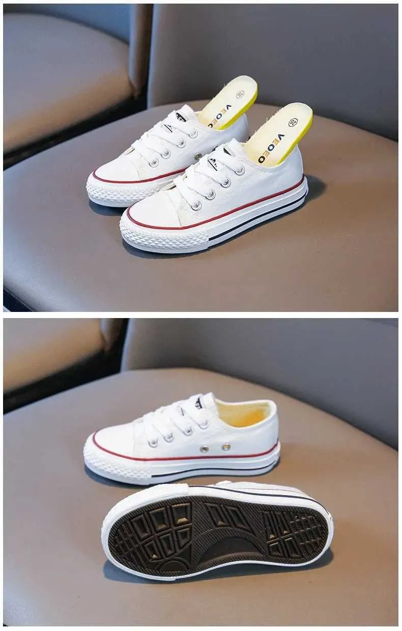 Athletic Outdoor Childrens low top canvas boys outdoor running shoes breathable and wear-resistant girls sports_voghion.com