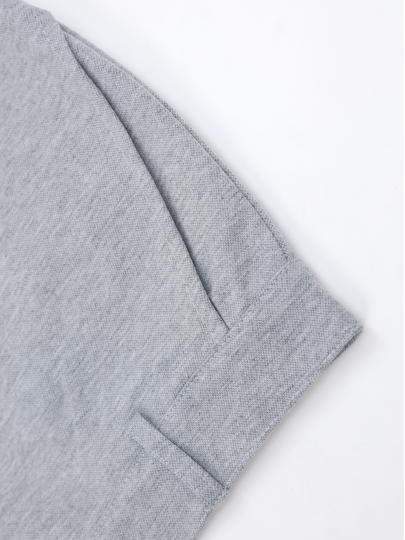 Vêtements pour hommes, haute élasticité, texture quatre saisons, boutons, petites jambes décontractées_voghion.com
