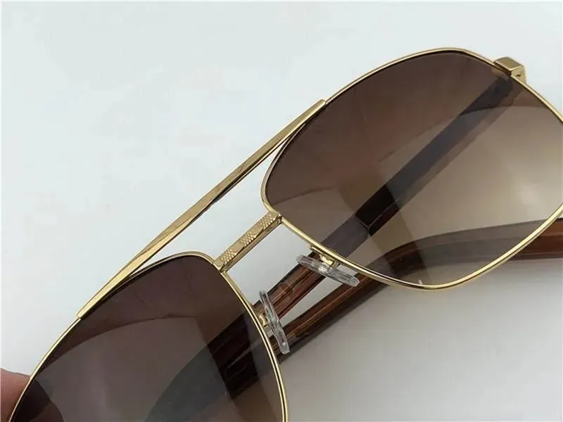 Fashion designer sunglasses Men classic attitude 0259 Metal square frame Popular retro avant-garde outdoor uv 400_voghion.com