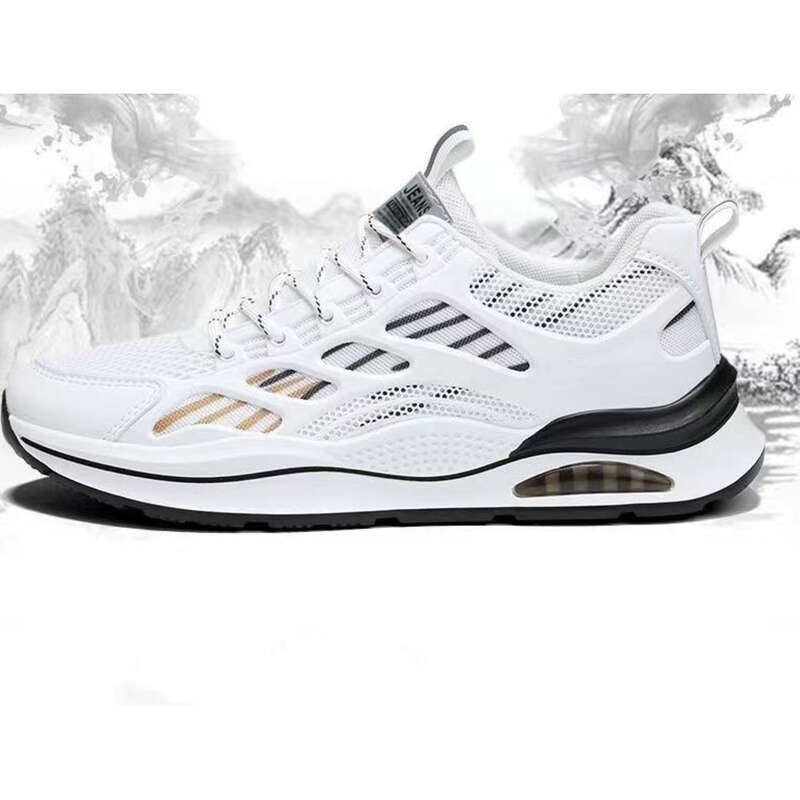 Primavera Nuova Marea Uomo Coreano Traspirante Cento Bianco Running Studenti Casual Sport_voghion.com