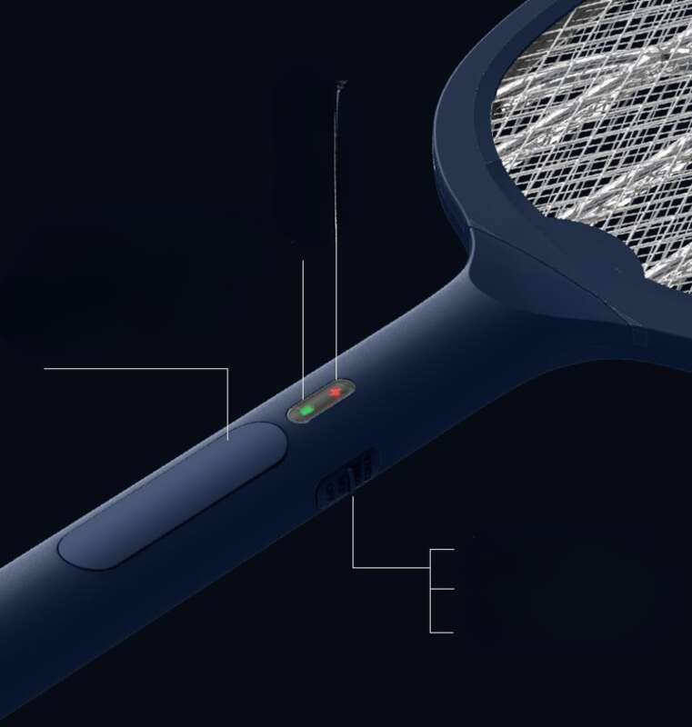 [4021 Repurchases] Electric Rechargeable Durable And Strong Household Lithium Battery Fly Electric Mosquito Swatter_voghion.com