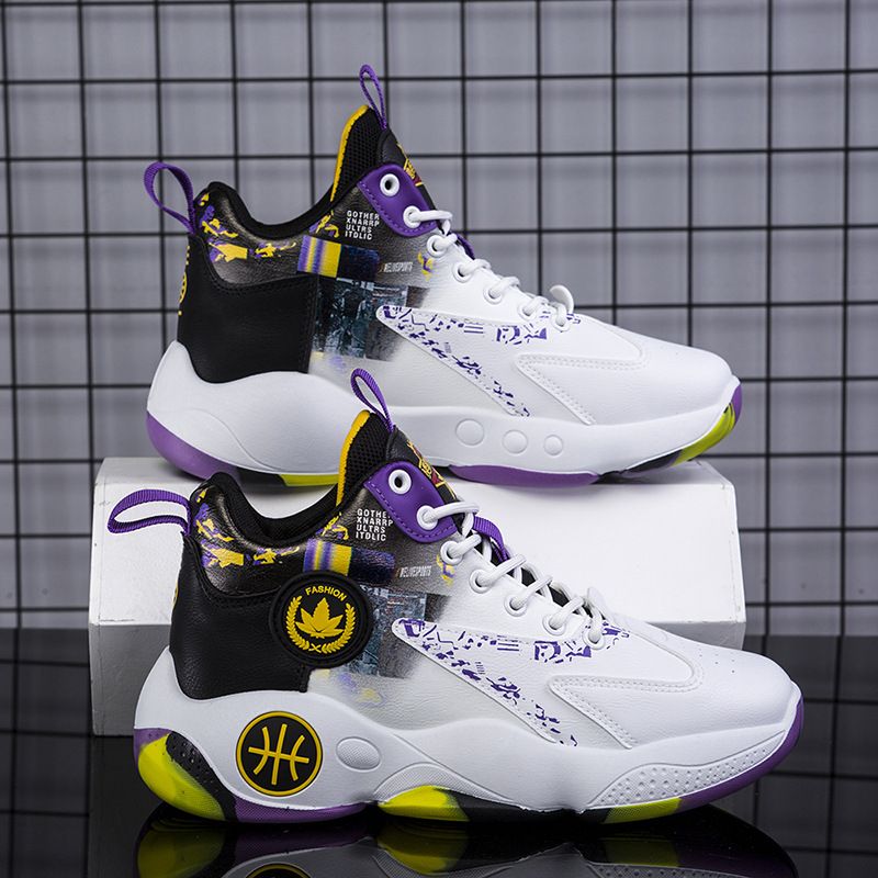 Herrenschuhe Herren Frühjahr und Sommer einzelne Jugend Basketballschuhe Außenhandel Sport Freizeit alte Papa Schuhe_voghion.com