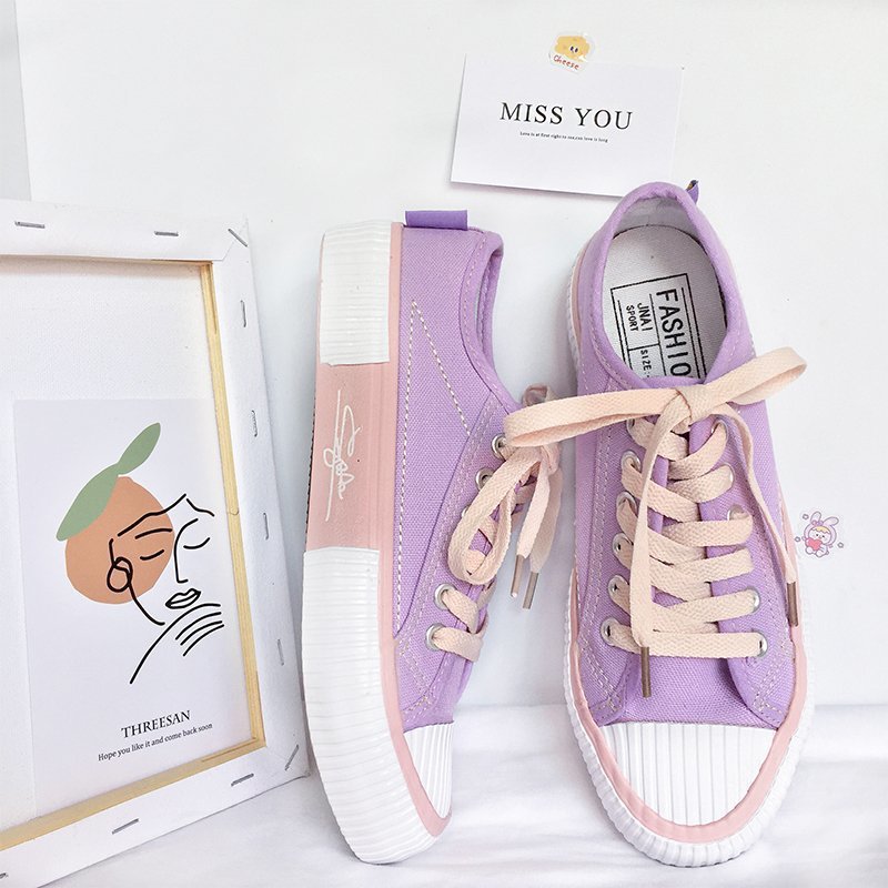 Atmungsaktive Canvas-Schuhe für Damen_voghion.com