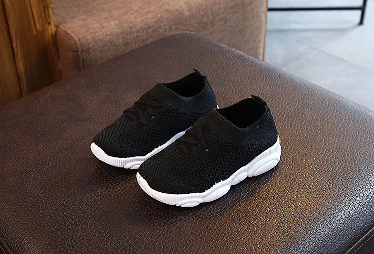 Kids Anti-slip Soft Rubber Bottom Baby Sneaker Casual Flat Sneakers Littlesprouts Children Kid Girls Boys Running Sports_voghion.com