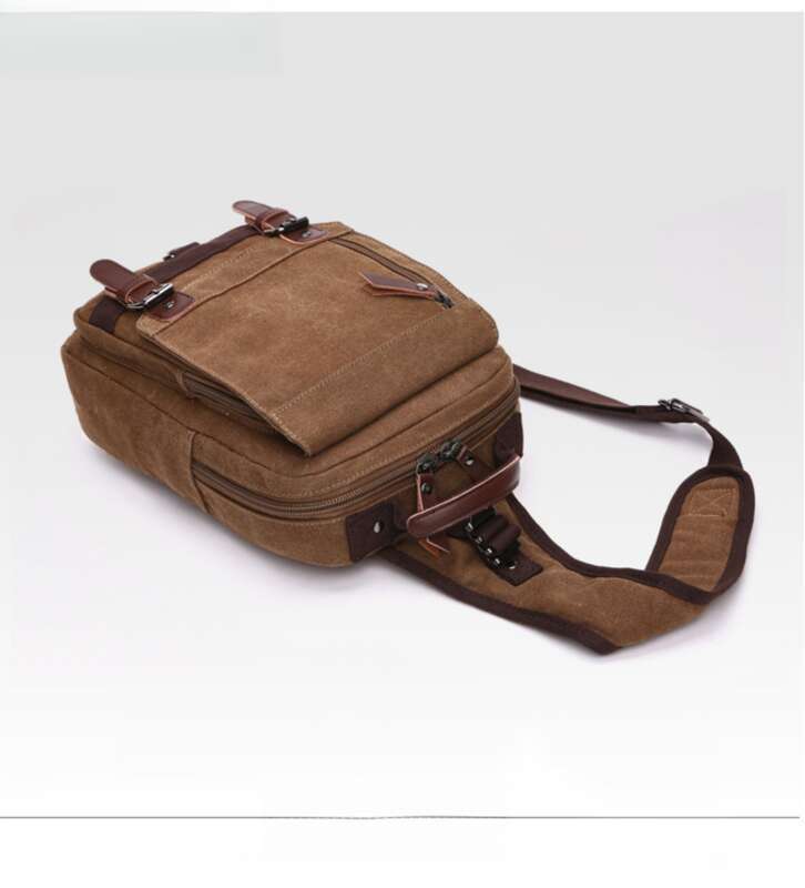 Borsa da viaggio in tela per esterni, zaino singolo diagonale OL, borsa a tracolla_voghion.com