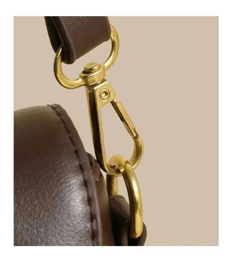2024 Novas Mulheres Tote Canvas Splicing Couro Pequeno Quadrado Premium Qianniao Grid Bolsa de Axila Único Ombro Crossbody_voghion.com