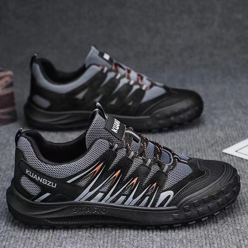 Męskie buty sportowe na lato 2024, nowe, oddychające, lekkie, antypoślizgowe, odporne na zużycie, modne, do pracy i na co dzień_voghion.com