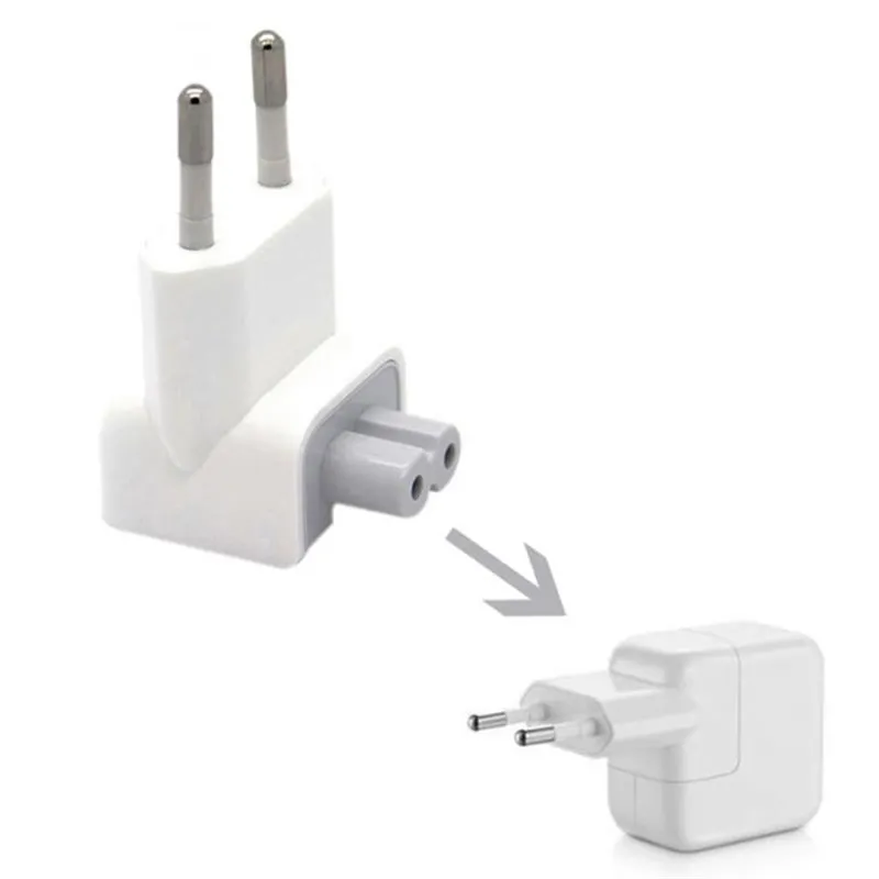 Adattatore di alimentazione a muro CA con testa d'anatra, 12W e 10W, staccabile, convertitore di spina UE, Regno Unito, Australia e Stati Uniti, per iPad, iPhone e altri dispositivi alla moda._voghion.com