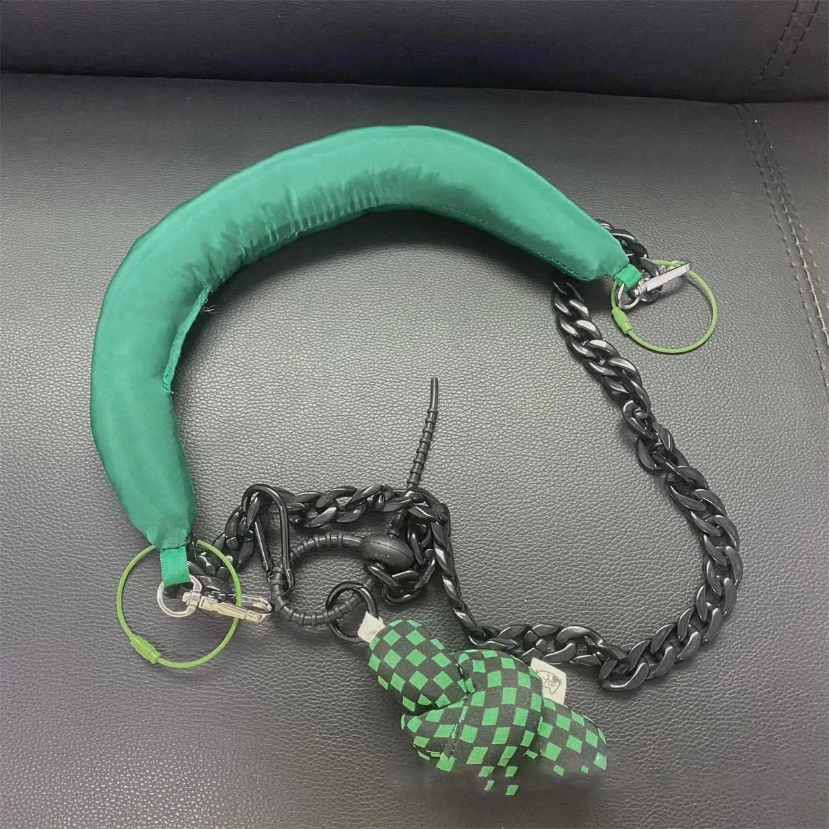 1Pc gebreide kleine verlengriem pols kleurrijke trekknoop tas schouderband Koreaanse mode tas hanger accessoires_voghion.com