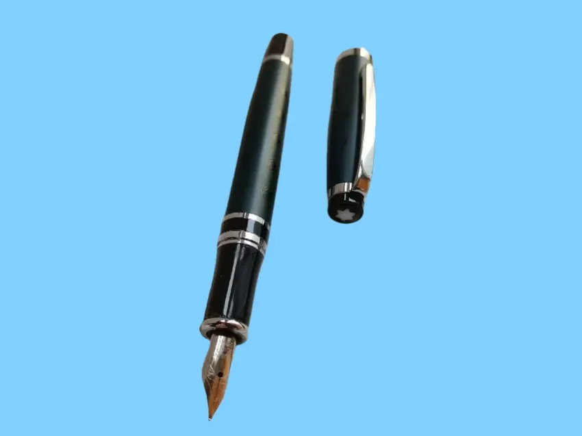 Hochwertiger silberner Auto-Kugelschreiber, Geschäfts- und Büromaterial, modisch, zum Schreiben, Nachfüllen von Stiften für Geburtstagsgeschenke, Tintenroller, Kugelschreiber, Füllfederhalter_voghion.com