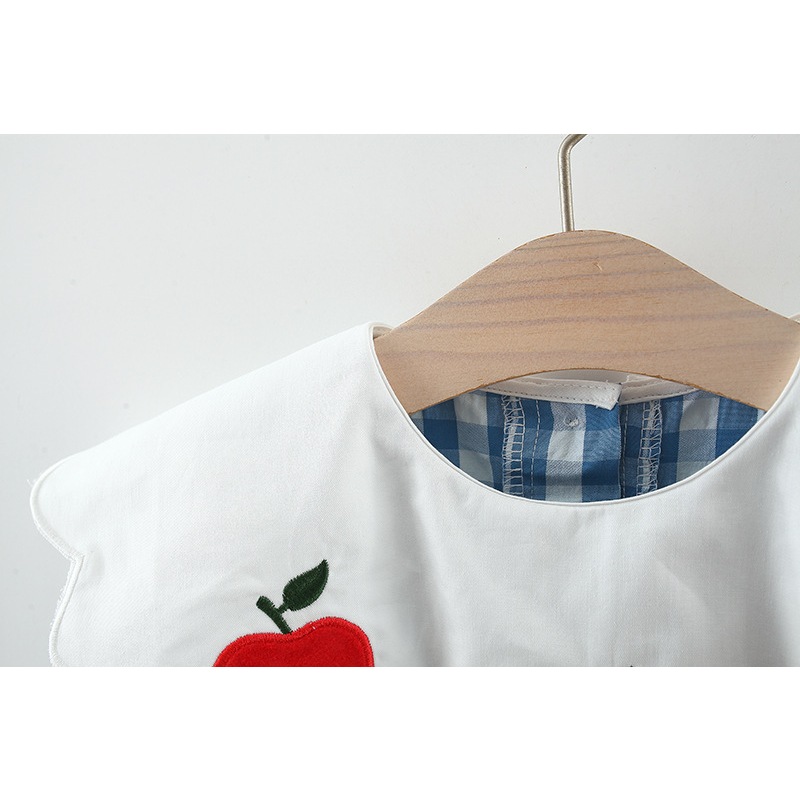 Summer New Sleeveless Baby Girl Dress Small Checkered Picnic Party Children's Clothes (0-3 Years Old)_voghion.com