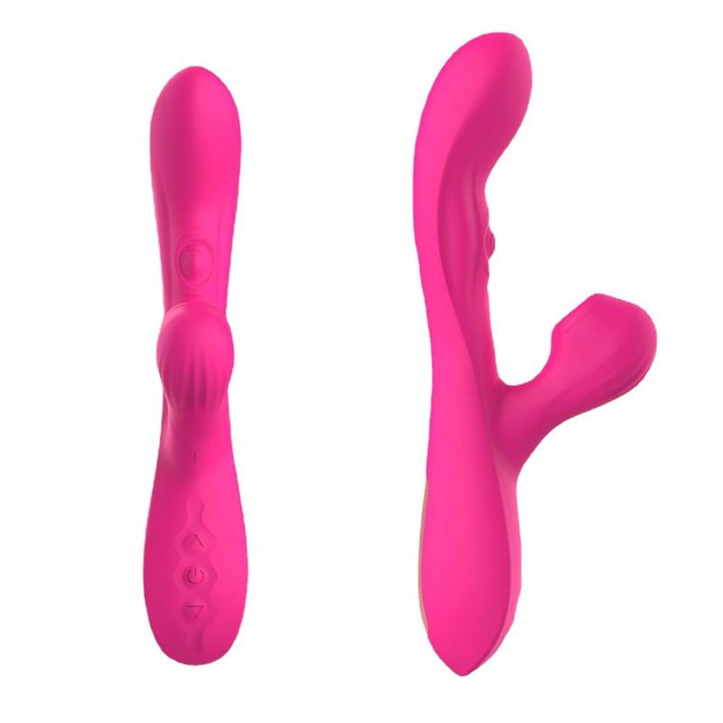 Drømmekærlighed Sugende Elektrisk Stimulerende Massage AV Varme Vibrationspind Sexprodukter til Voksne_voghion.com