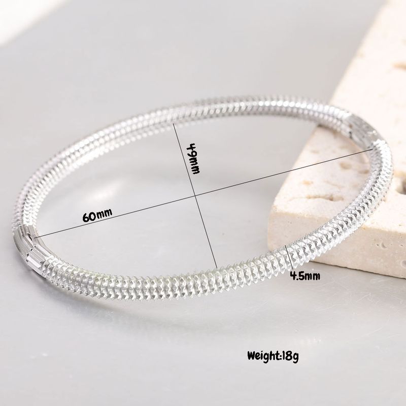 Einfaches, geometrisches Pendelarmband aus 304 Edelstahl in großen Mengen_voghion.com