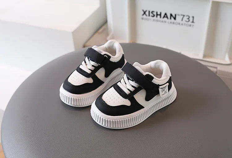 Toddler Shoes Brown Black White Low Top Board Girls Littlesprouts Kids Sport Trainers Infant Boys Student Casual_desvips.com