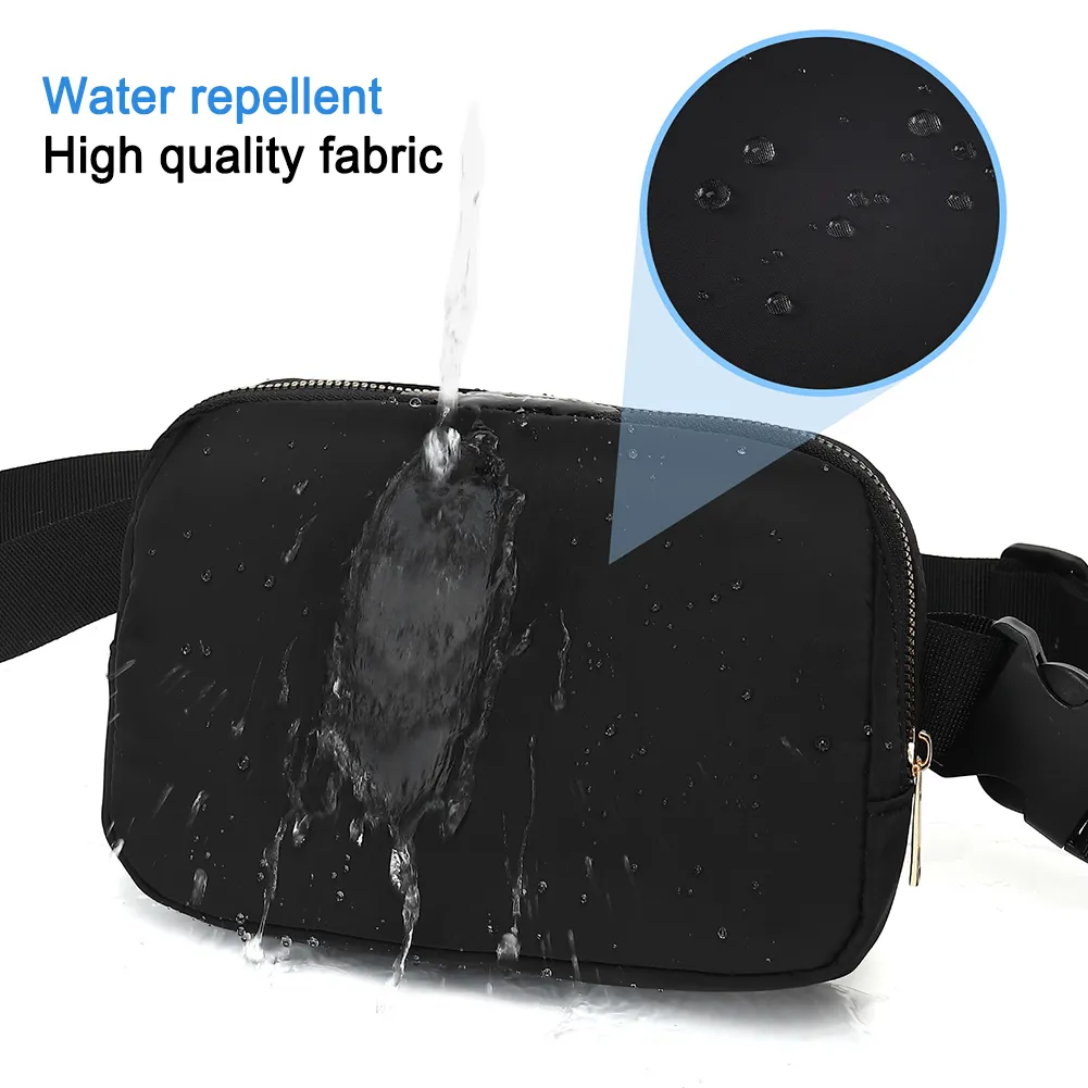 Naylon Messenger Ayarlanabilir Cepli Koşu Çantası Çok İşlevli Aşınmaya Dayanıklı Su Geçirmez Yüksek Kapasiteli Açık Hava Sporları İçin_voghion.com