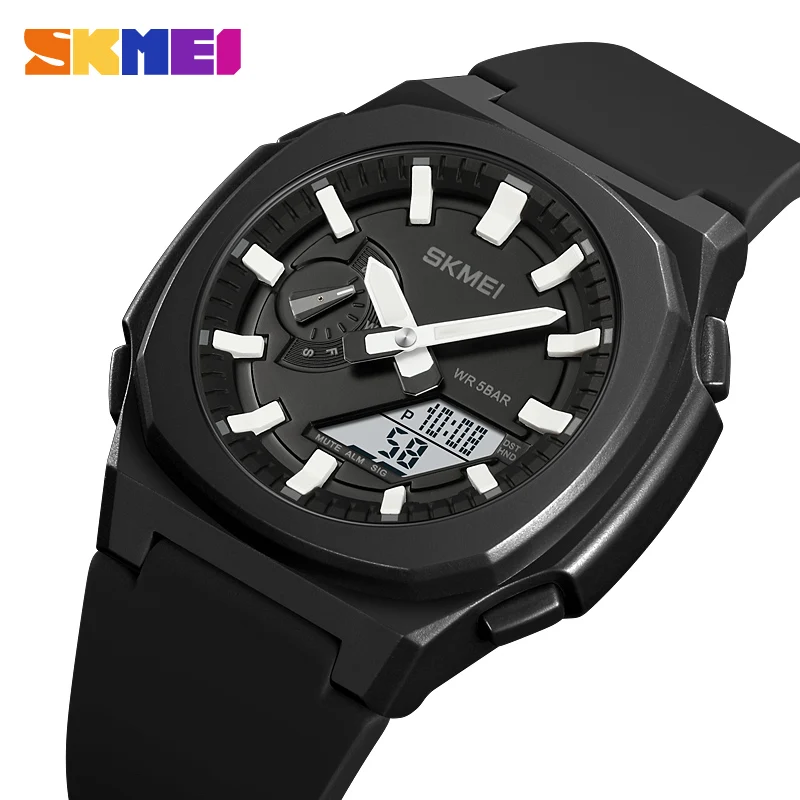 Herren Sport Digitaluhr Mit Stoppuhr Und Datumsanzeige_voghion.com
